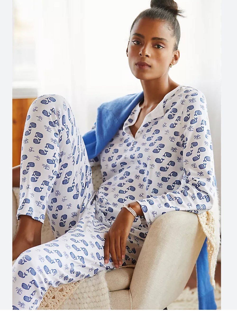 Roller Rabbit Moby Pajamas - Picture 2 of 7